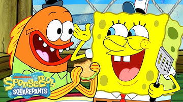 2 Hours of Pure Happiness at the Krusty Krab! 🍔 | @SpongeBobOfficial