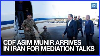 Watch Cdf, Field Marshal Asim Munir Arrives In Iran With Delegation For Ongoing Mediation Efforts