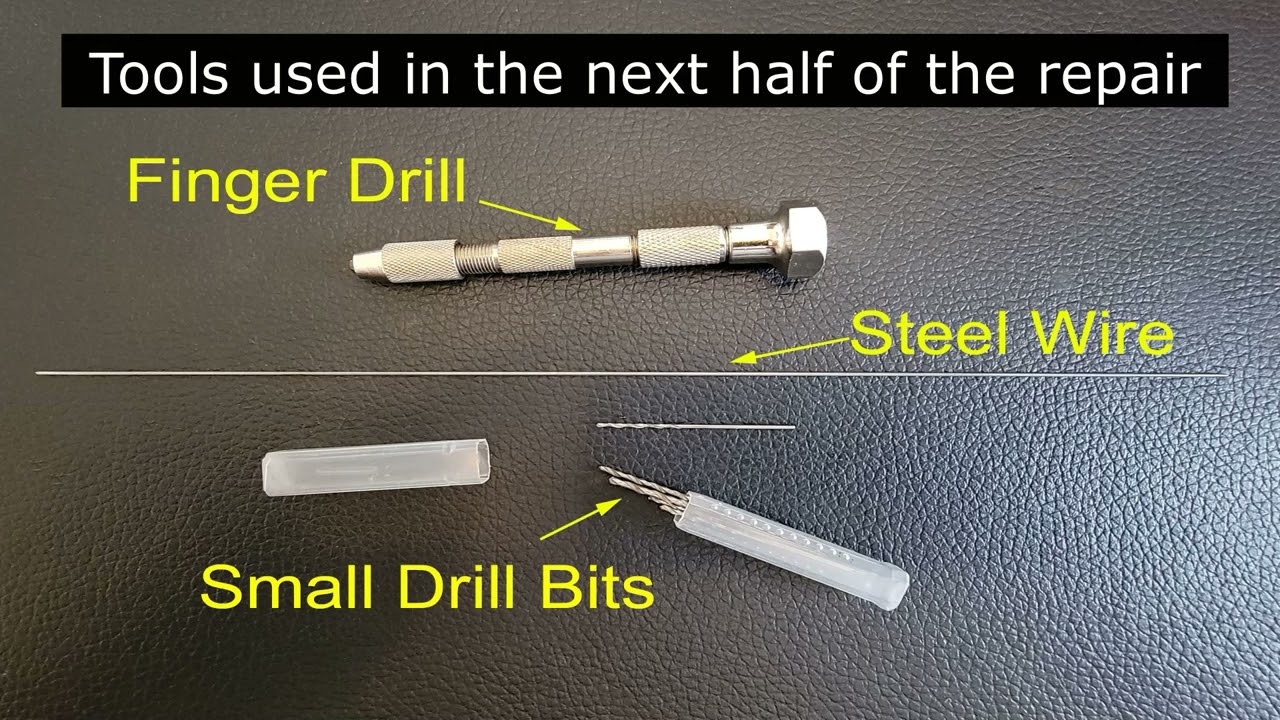 Bagpipe Drone Stock Repair