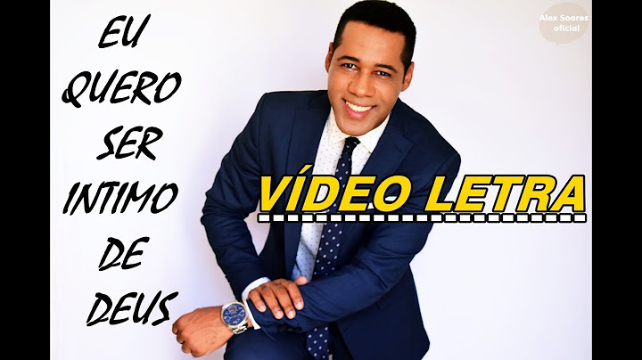 ALEX SOARES | EU QUERO SER ÍNTIMO DE DEUS | LYRIC VÍDEO