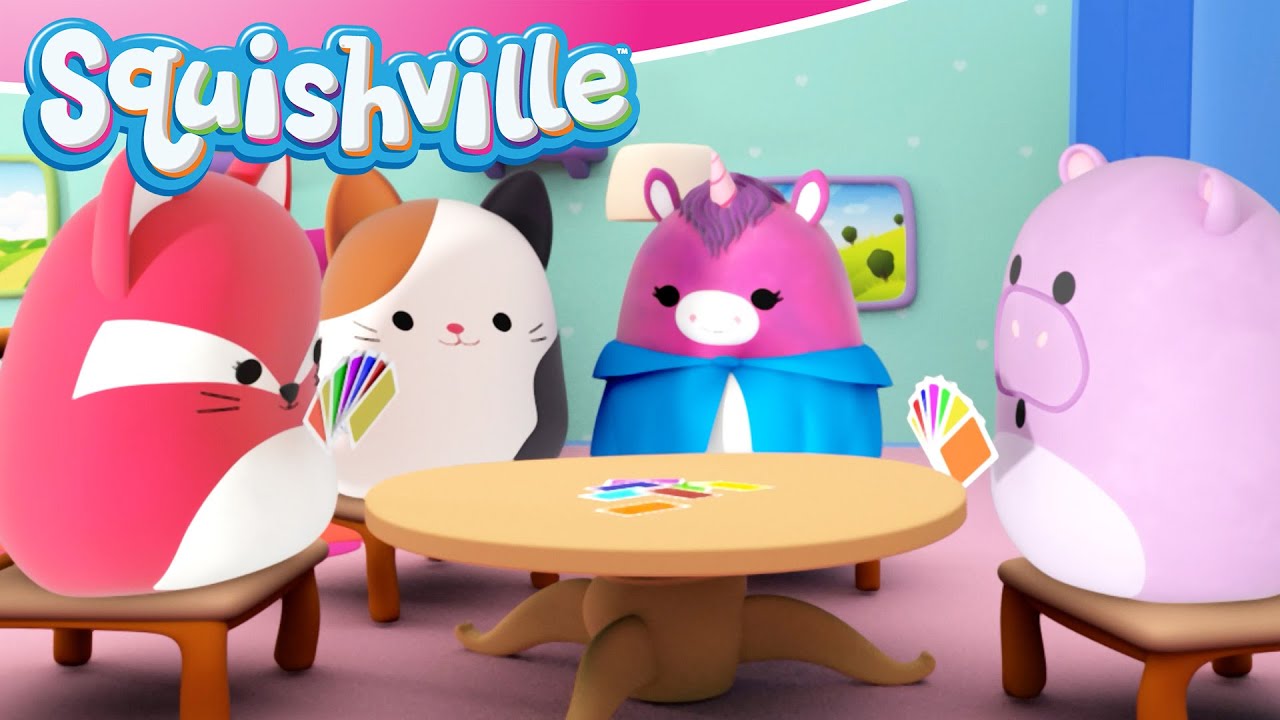 ⁣Fun and Games Party Time | Squishville - Storytime Companions | Learning Videos For Kids