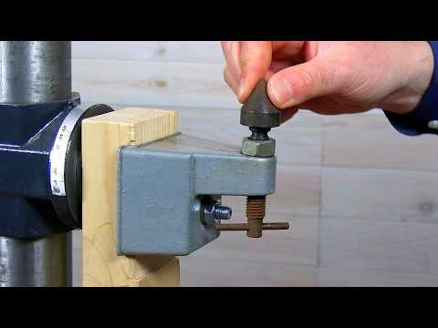 I make a Franken-Lathe-Drill-Column for sanding wood