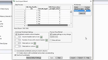 JMP 12 Tutorials - Opening Excel Data in JMP