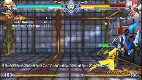 some meterless 5b Jin corner combos (Testing sharefactory)