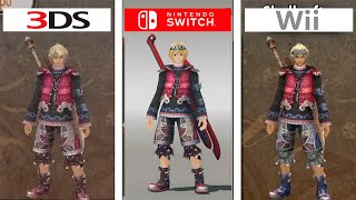 Xenoblade Chronicles | Switch - 3DS - Wii | Trailer 2020 Graphics Comparison