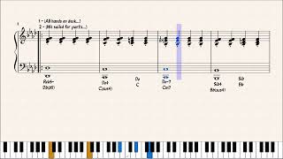 A SALTY DOG - PROCOL HARUM - ACCOMPAGNAMENTO PIANISTICO