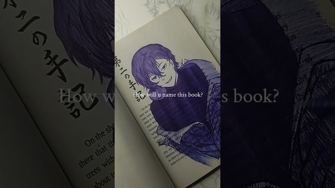 who can give it a best name ๐ #bsd #dazai #bungoustraydogs #anime #sketch #fanart #books