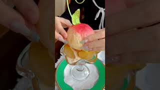 1400万回再生された芸術的すぎる桃パフェ🍑#shorts #東京グルメ #japanesefood #japan #tokyo #カフェ