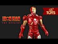 How to repaint an old thrift store toy - Iron Man - By DR Toys