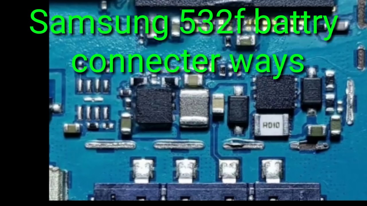 Samsung G532f battery connecter ways sloution