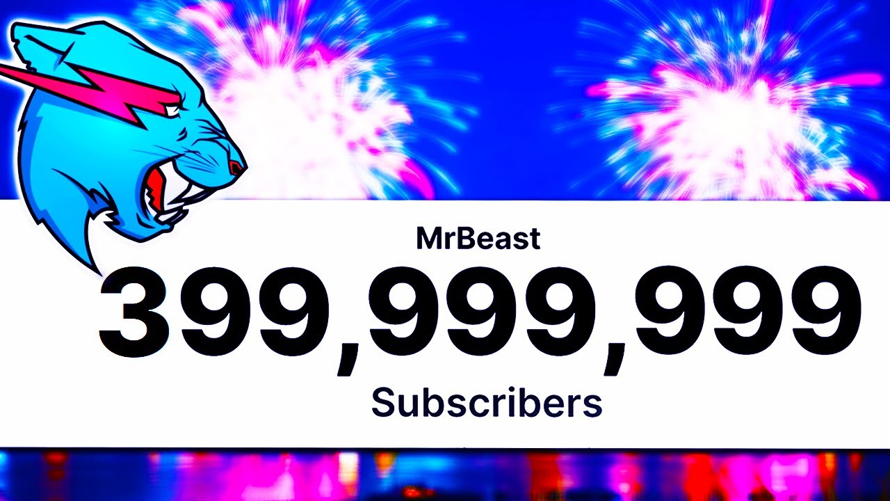 MrBeast 400 Million Subscribers LIVE Countdown!'s Banner
