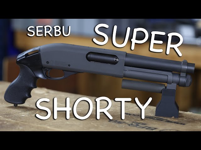 SP スーパーショーティ6.1 スパロー The Serbu SUPER-SHORTY! - YouTube