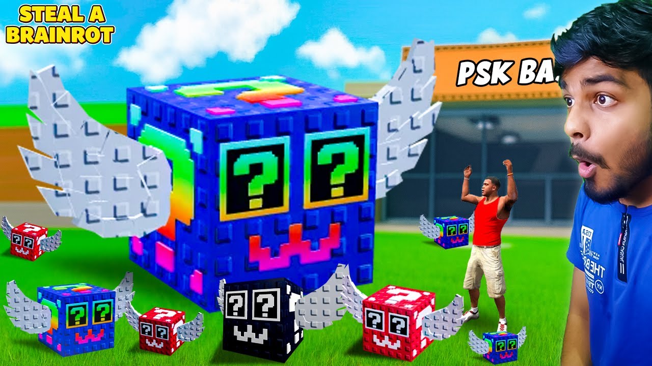 Opening BRAINROT LUCKY BLOCKS in Steal a Brainrot😎| Gta tamilan