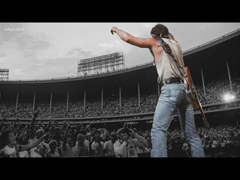 Bruce Springsteen's  many stops in Cleveland are captured on film