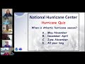 Hurricanes at Home! Webinar (North Carolina/South Carolina/Georgia #1)