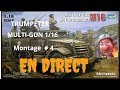 Montage du multigun m16 de trumpeter au 116 en direct  4