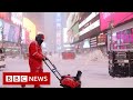 US East Coast blanketed by 'bombogenesis' snowstorm - BBC News