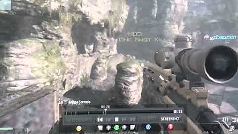 MW3- QuickScoping on Aground