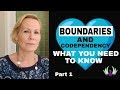 What you need to know about boundaries and codependency part 1