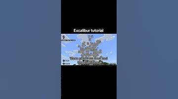 Excalibur tutorial for minecraft