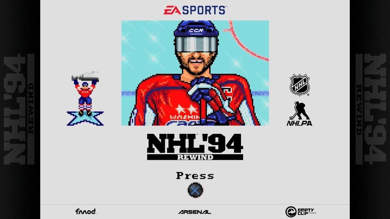 NHL 94 Rewind_Caps vs. Wild