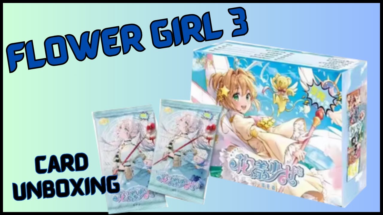 Who Will We Pull?!! - Flower Girl 3 Waifu Card Unboxing