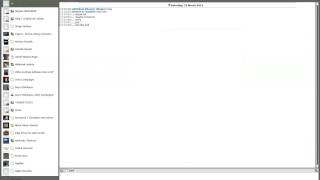 linux mint trick scroll through open applications: put the mouse in the bottom tab and roll