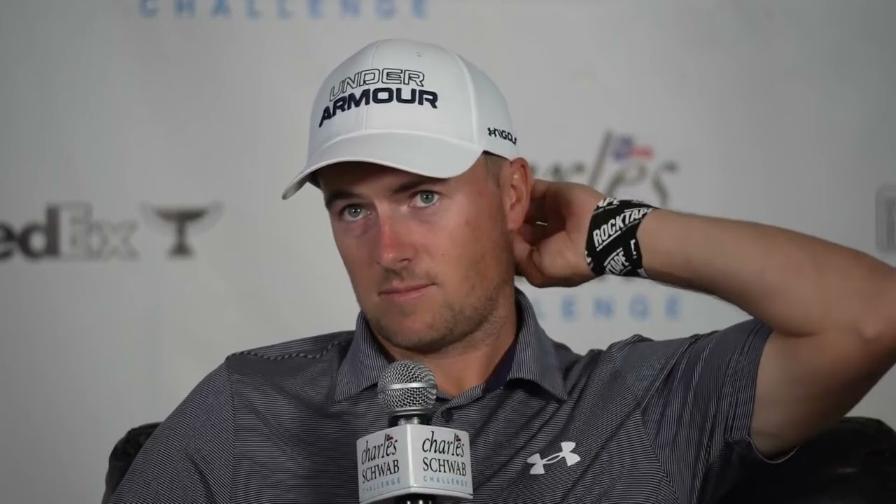 Jordan Spieth Wednesday Press Conference 2023 Charles Schwab Challenge © PGA Tour