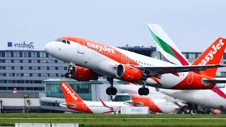 10 Minutes Of 4K - Manchester Airport Plane Spotting