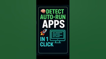 🚀 Detect Windows Auto-Run Apps! Built in Python | Dark GUI | 1-Click Scanner 🔍#fuzzutech #techshorts