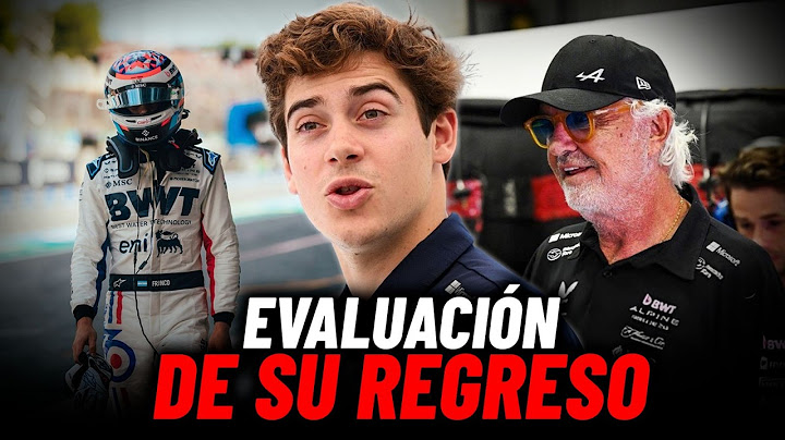 📝 EVALUACIÓN de las 3 PRIMERAS carreras de FRANCO COLAPINTO con Alpine