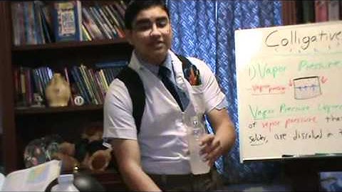 Colligative Properties Video Chemistry by Oscar Leyva