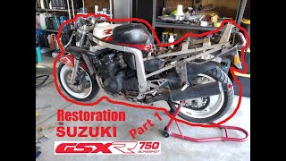 GSXR 750 '88 Restoration Part 1