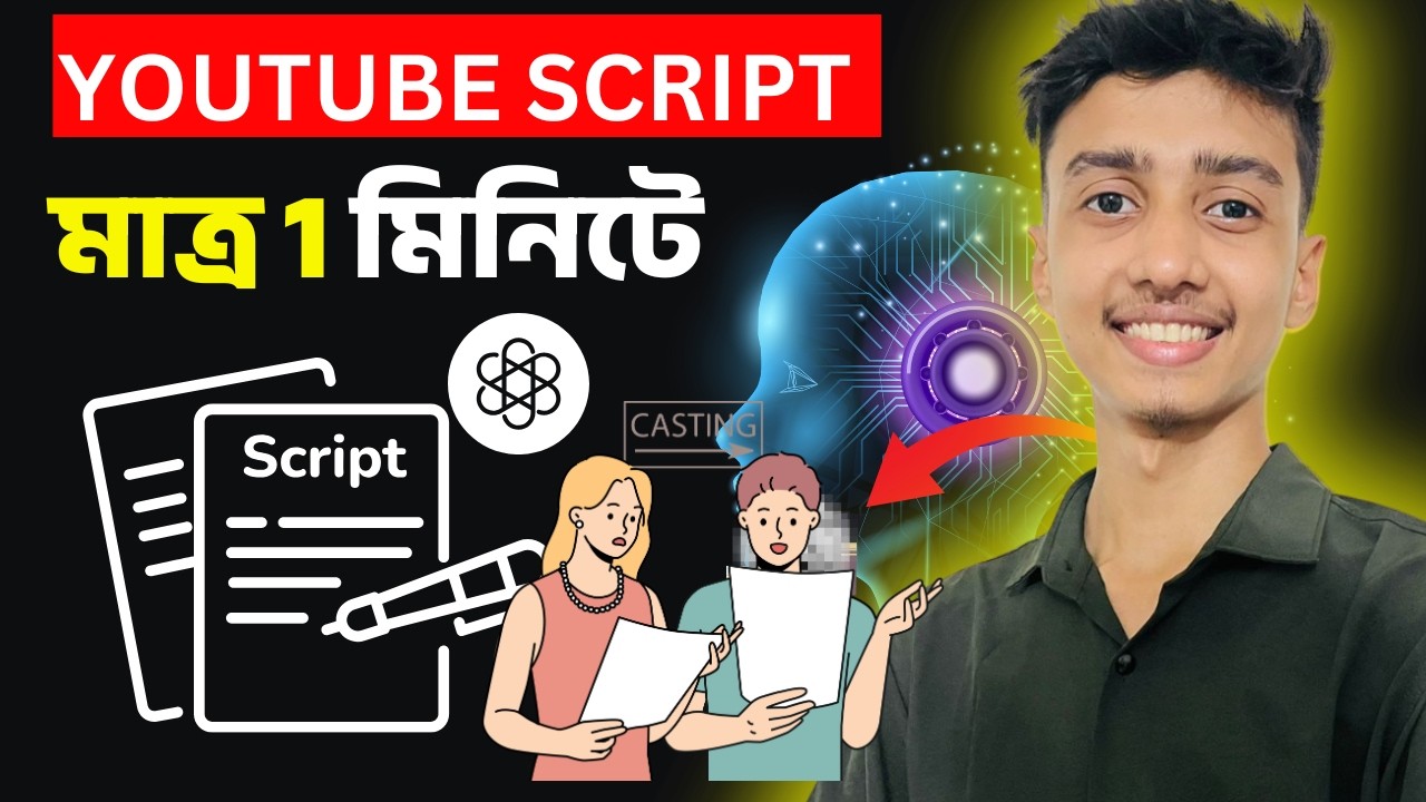 AI দিয়ে YouTube Script লিখুন | How to Write YouTube Video Script with ...