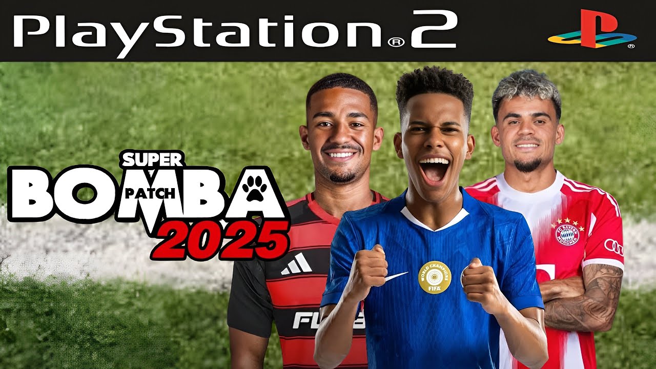 BOMBA PATCH 2025 PS2 ISO ATUALIZADO DOWNLOAD GRÁTIS - YouTube