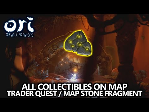Ori and the Will of the Wisps - All Collectibles on Map (How-to) - Trader Side Quest Achievement