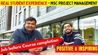 MSc Project Management in UK  Real student experience | How to get a job in UK? | #ukstudentlife