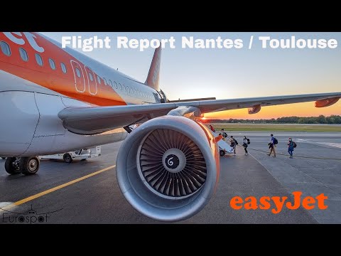 [FLIGHT REPORT] EASYJET Airbus A319 Nantes to Toulouse