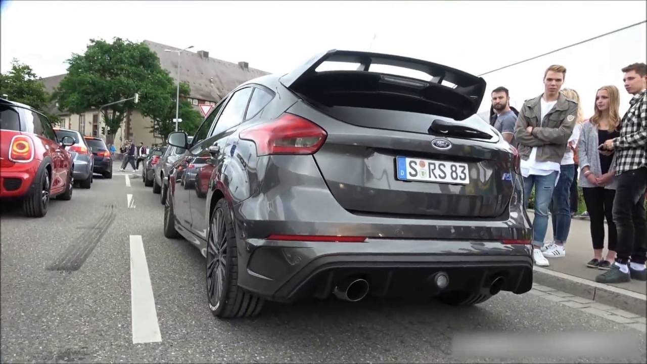 Ford Focus RS revs & sounds 1080p