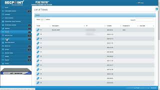 SecPoint Penetrator V63 Ticket Assignment User