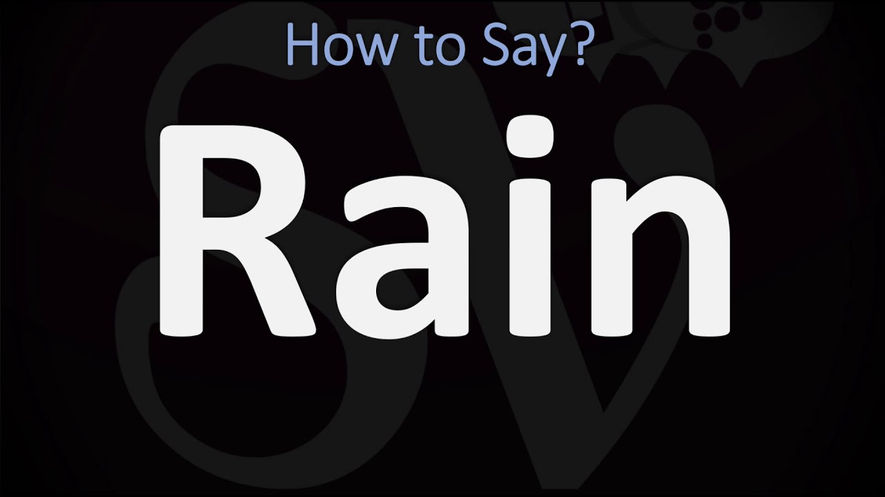 Raining meaning