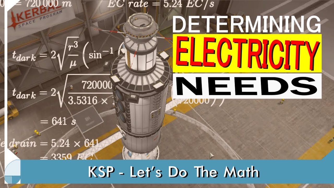 Determining Electricity Needs KSP Let's Do The Math YouTube