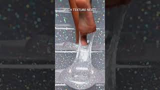 Would You Walk Up These Glitter Slime Stairs? 👣✨#shorts #asrm #feets #slime #satisfying