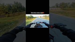 Dhimi bike chalata hu 🥹❤️ #djiaction4 #automobile #motovlog #ktmduke #bikeride #shorts #bobkunal48