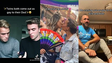 LGBT coming out compilation🏳️‍🌈🏳️‍🌈 TikTok compilation