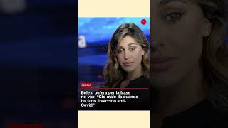 BUFERA SU BELEN RODRIGUEZ! #frasedelgiorno #covid #vaccino #belen #freefiremaxnewfact #perte #rete4