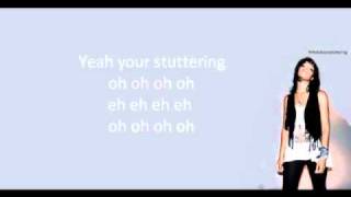 Stuttering - FeFe Dobson - Lyrics On Screen
