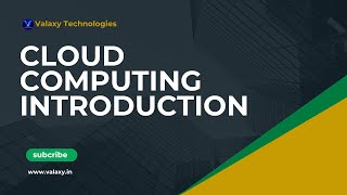 Cloud Computing Introduction