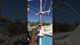 Mizzen Sail Self Steering Video 8 Of 9