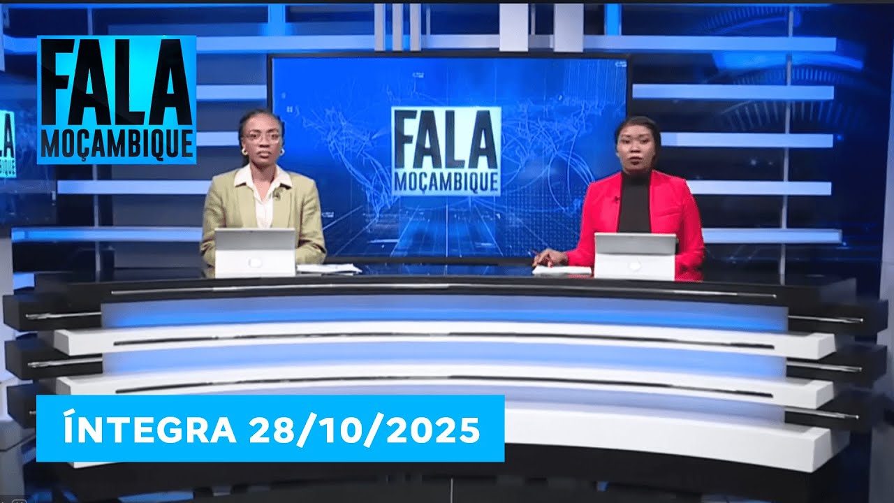 Assista na íntegra o Fala Moçambique 28/10/2025